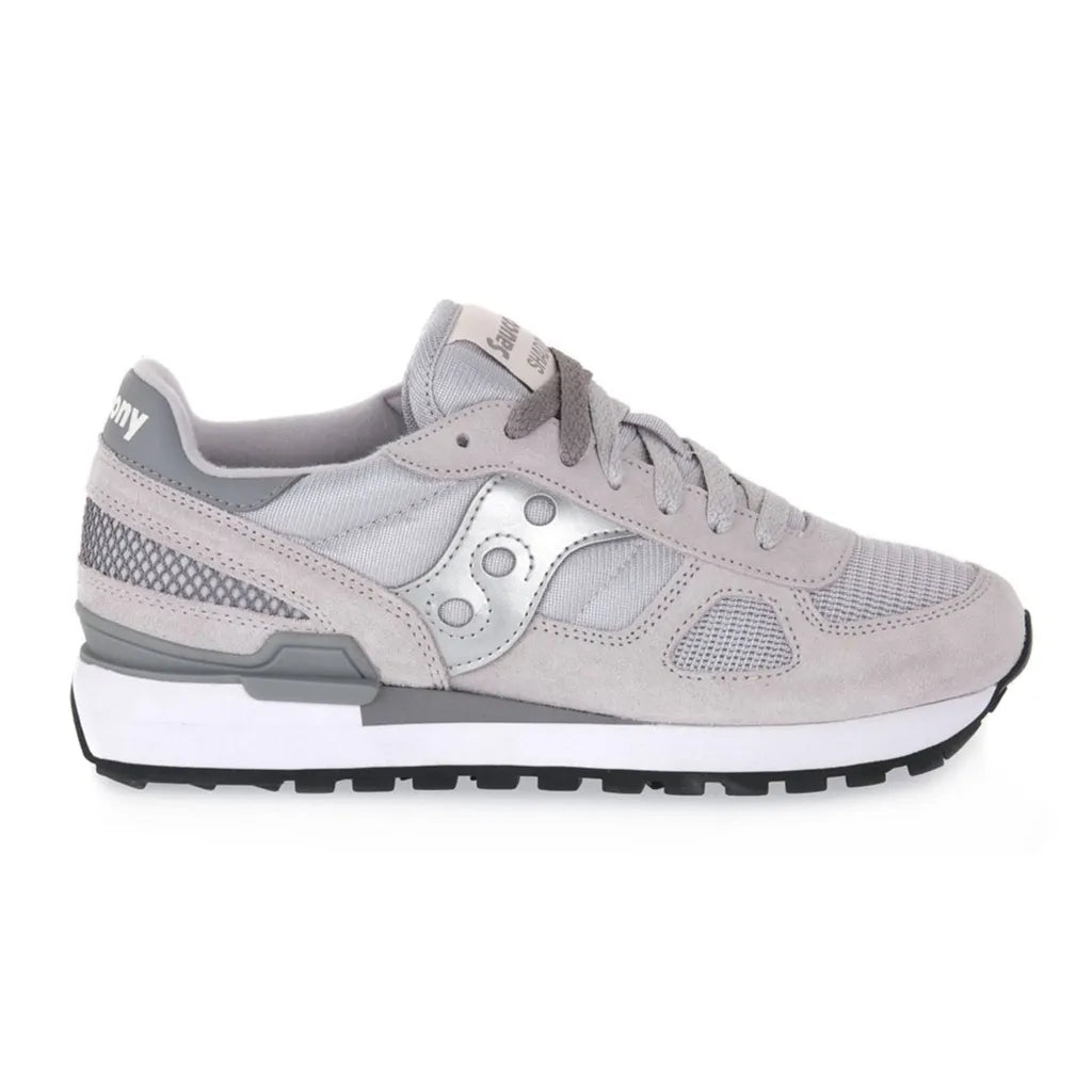 SAUCONY SHADOW GREY SILVER DONNA