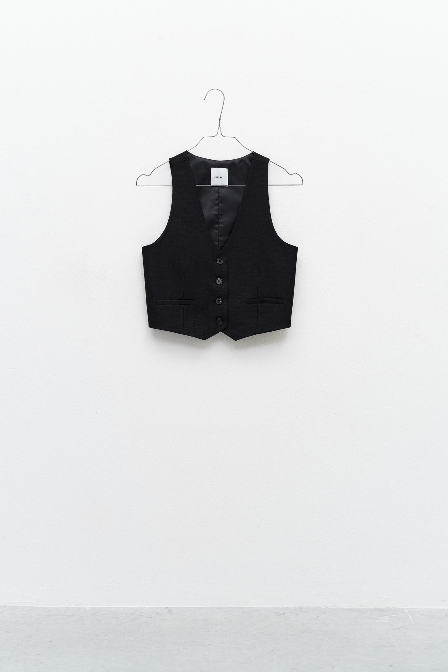 Gilet Corto - NERO - Lumina