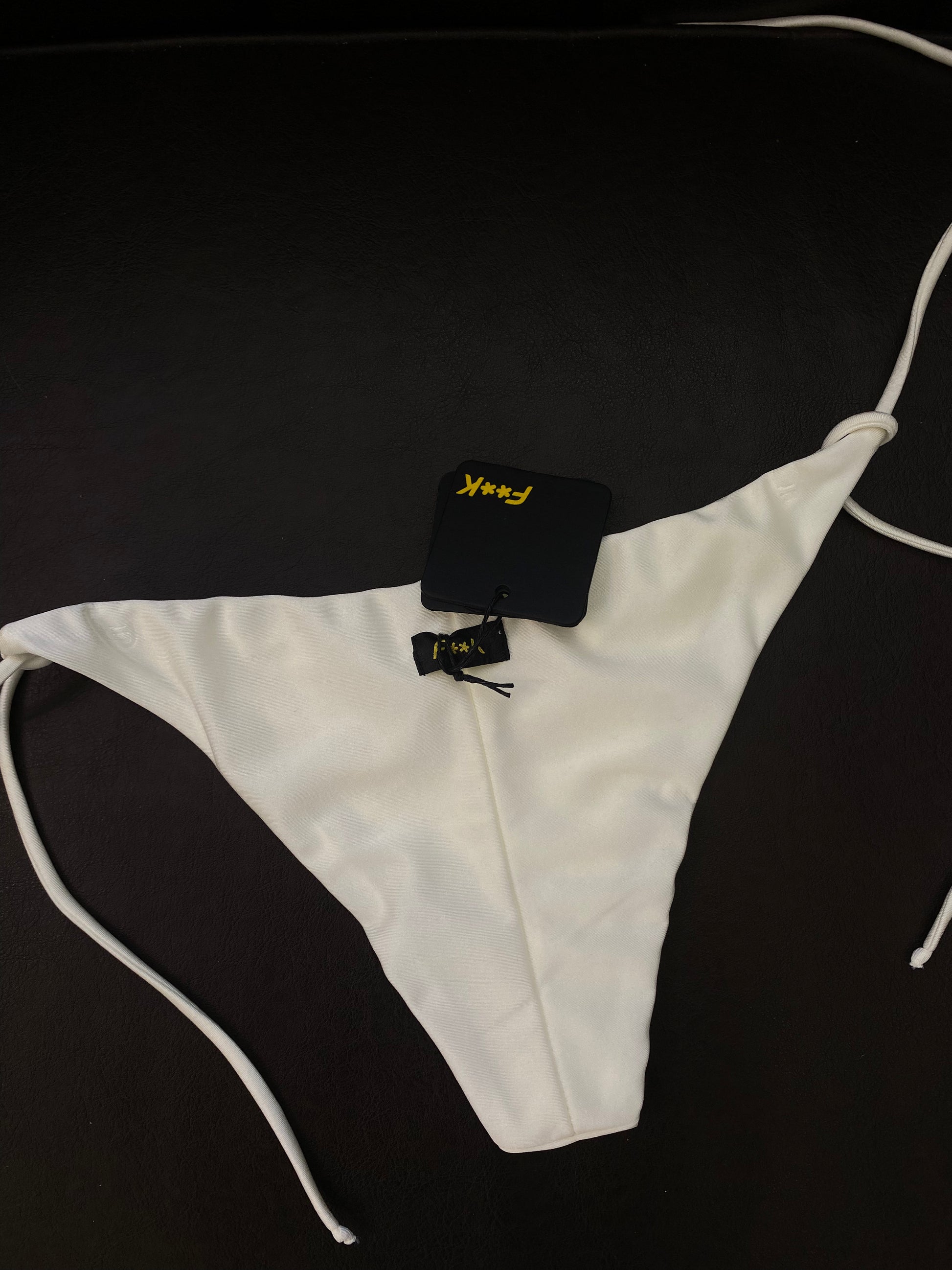 Slip laccetto regolabile - Bianco - Effek