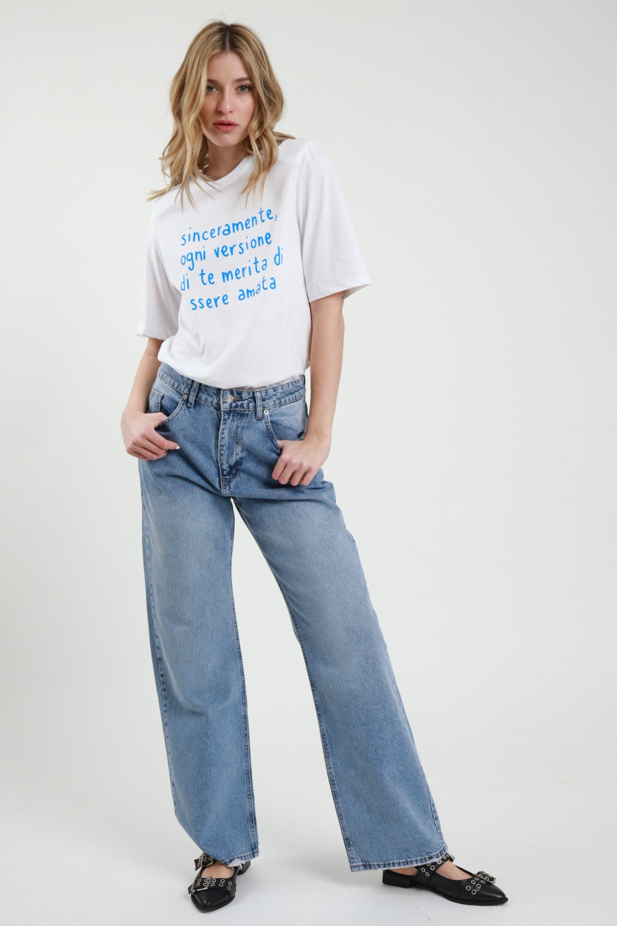 SUSY MIX JEANS WIDE LEG JLEO474M