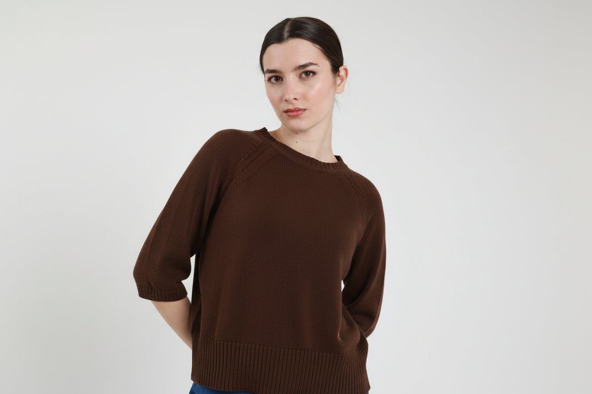 SUSY MIX MAGLIA PARICOLLO RAGLAN T. DI MORO