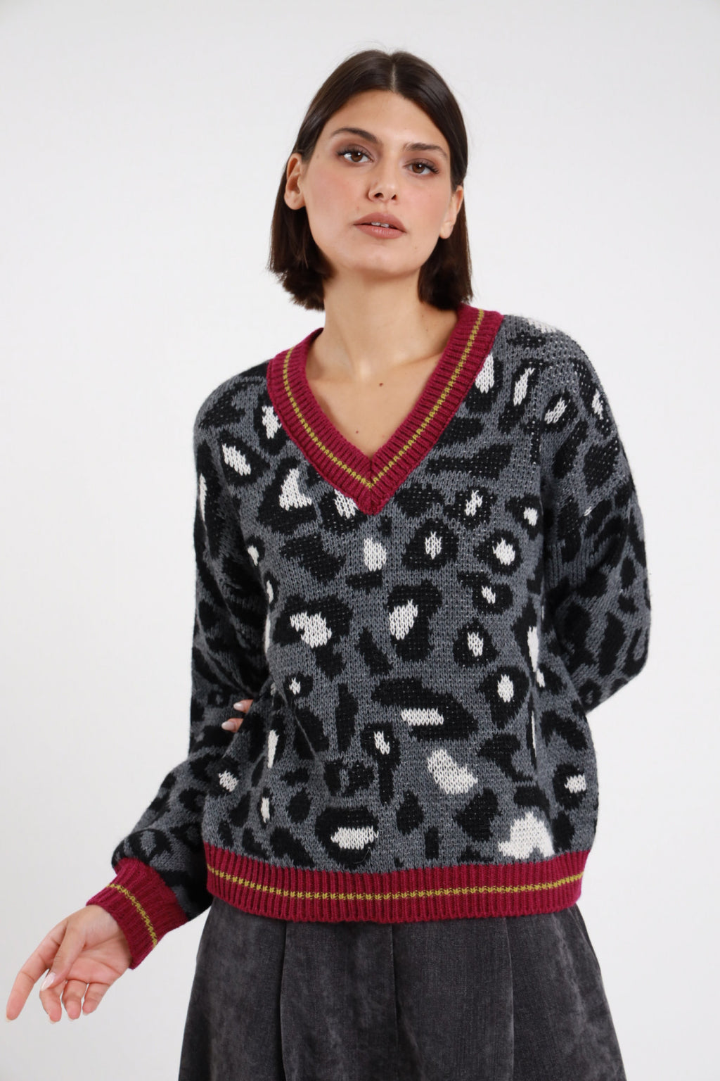 SUSYMIX MAGLIA SCOLLO A V AI51332
