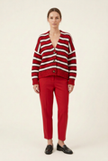 VICOLO PANTALONE ROSSO TAC0418