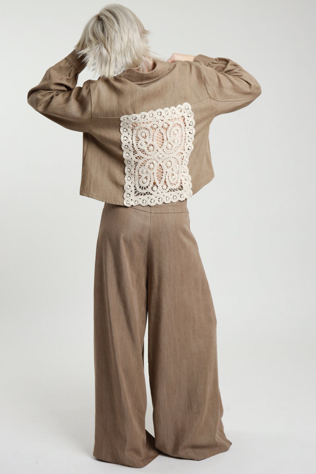 SUSY MIX PANTALONI PALAZZO SAFARI S12132L