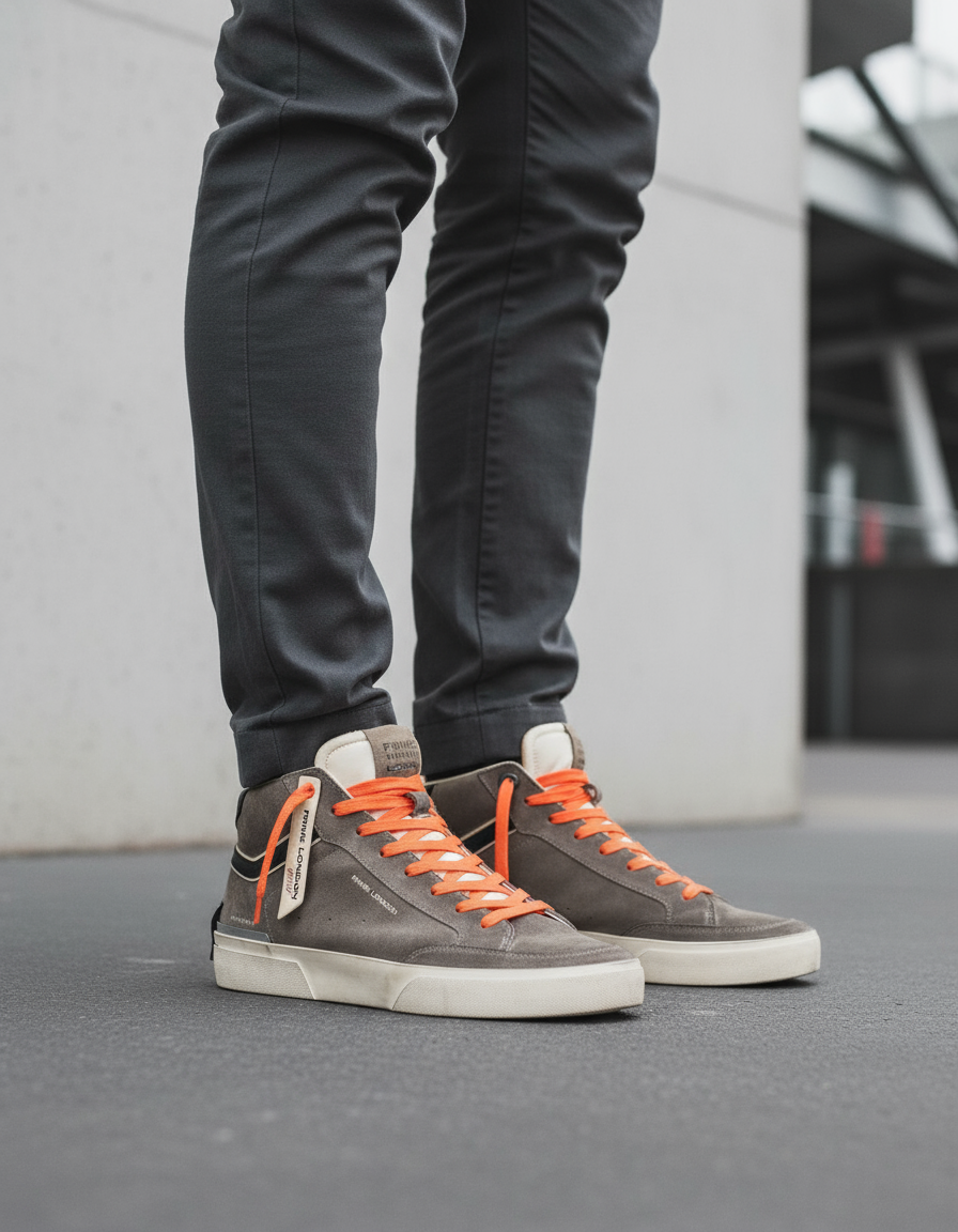 Sneakers uomo Crime London Sk8 Recut high 11171AA8.15