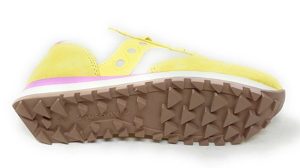 SAUCONY JAZZ ORIGINAL YELLOW/ORCHID S1044-741 DONNA