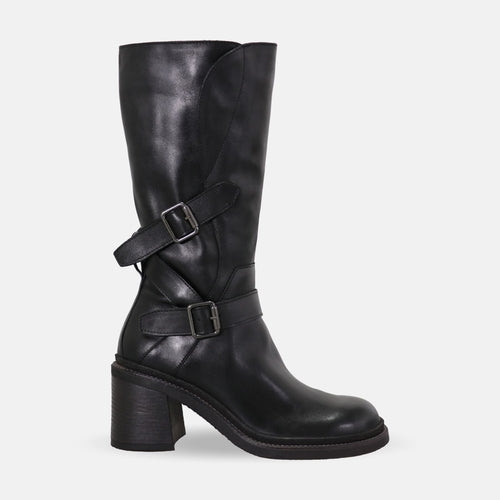 Stivali Felmini E272 nero fibbie