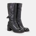 Stivali Felmini E272 nero fibbie