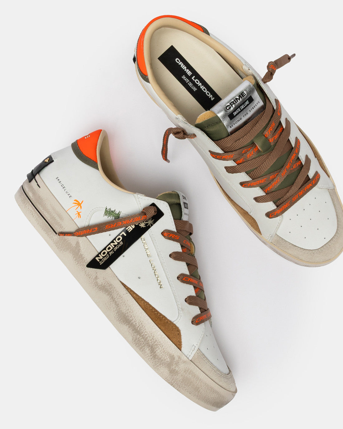 SK8 DELUXE AMBER TANGERINE CRIME SNEAKER UOMO