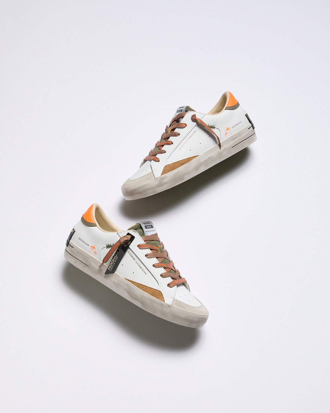 SK8 DELUXE AMBER TANGERINE CRIME SNEAKER UOMO