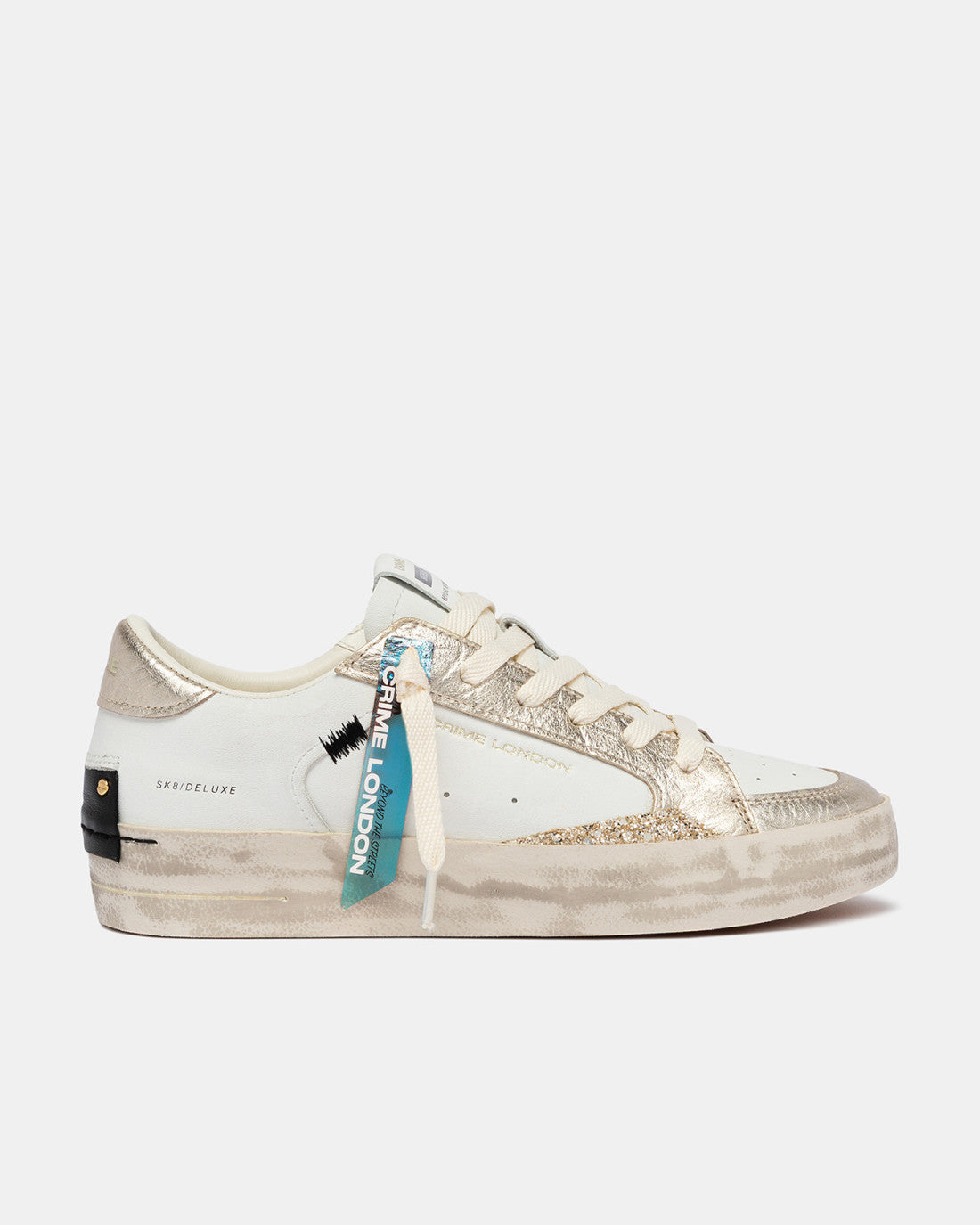 CRIME LONDON SK8 SAVAGE WHITE DONNA