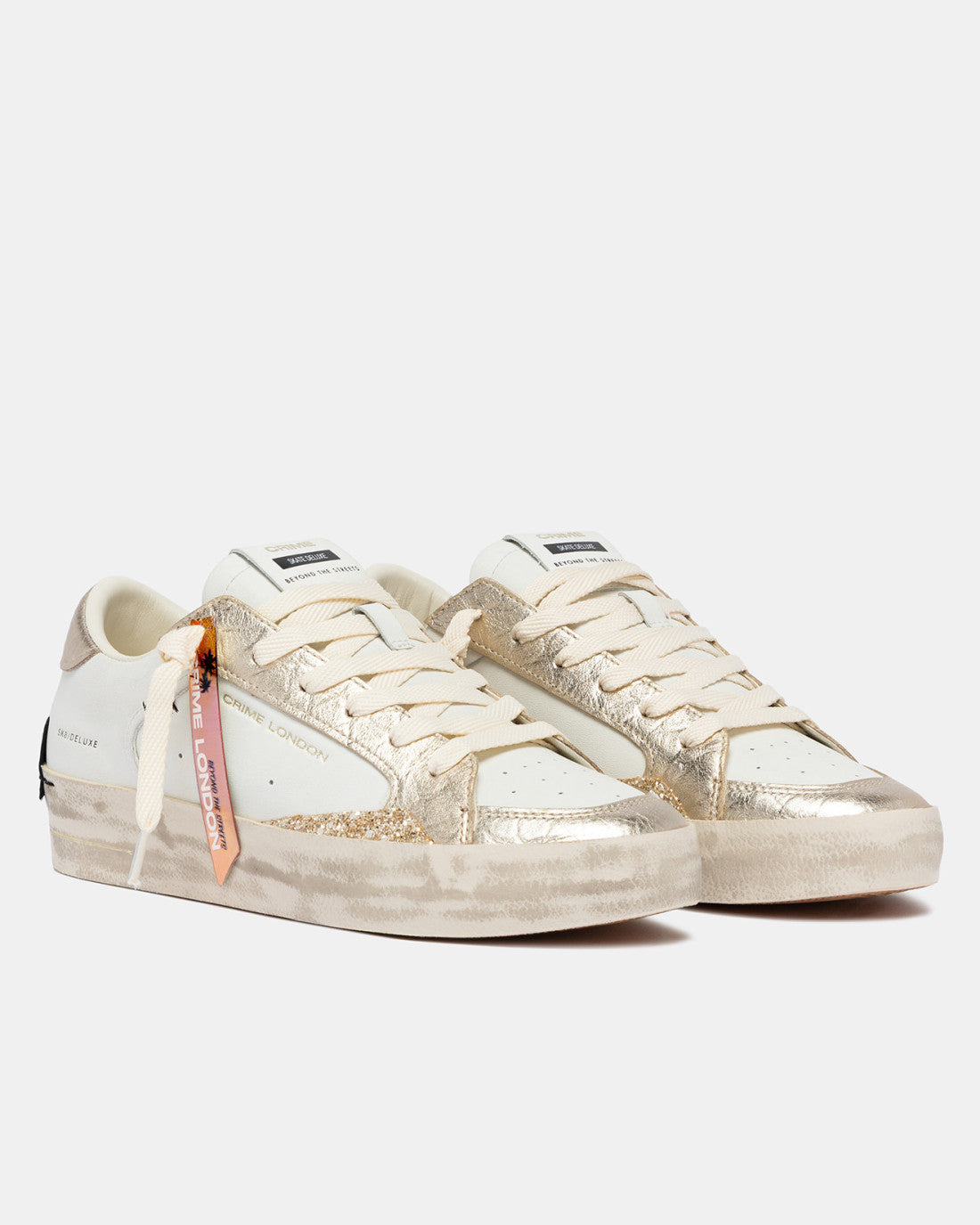 CRIME LONDON SK8 SAVAGE WHITE DONNA