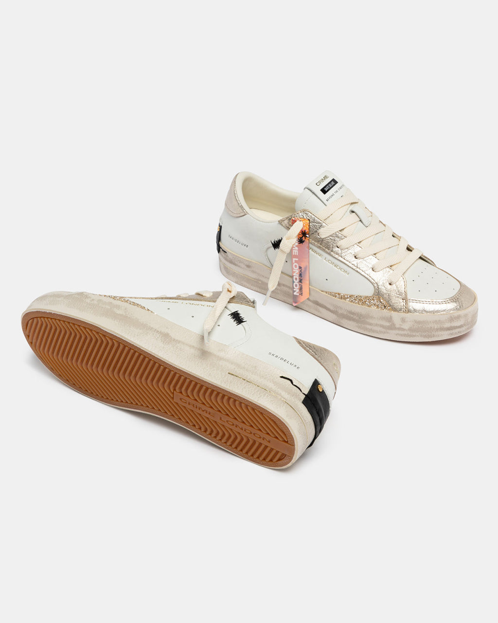 CRIME LONDON SK8 SAVAGE WHITE DONNA