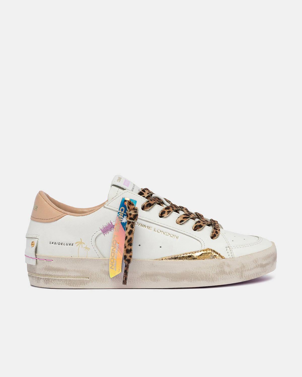 CRIME LONDON SK8 SAVAGE WHITE DONNA