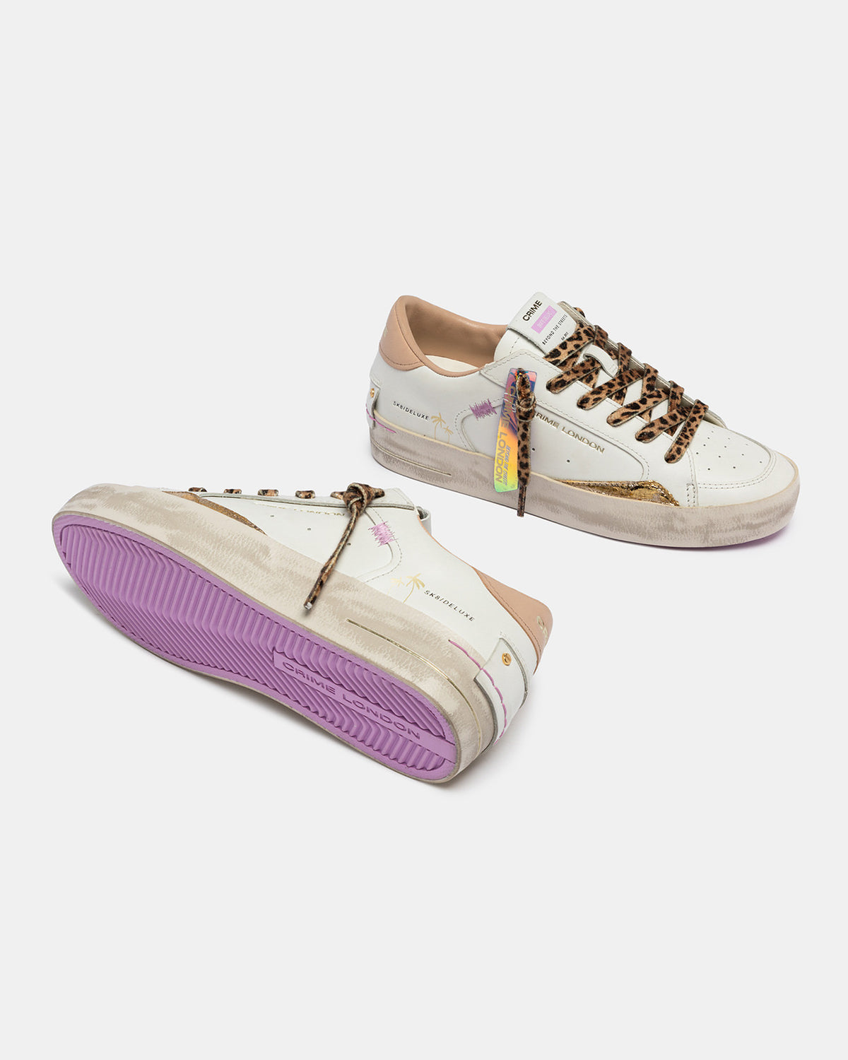 CRIME LONDON SK8 SAVAGE WHITE DONNA