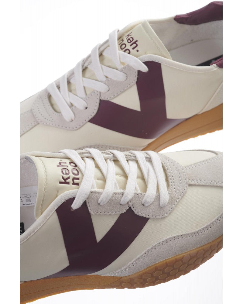 Sneakers Keh.noo uomo panna bordeaux