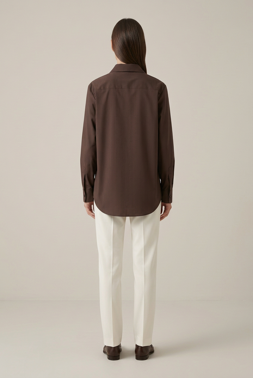 CAMICIA LINEAELLE A RIGHE