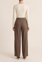 SUSYMIX PANTALONE MARRONE PP477T36
