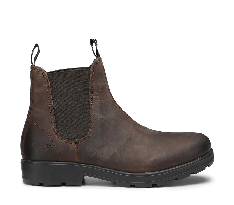 UOMO - JASPER 1302 DARK BROWN- Docksteps