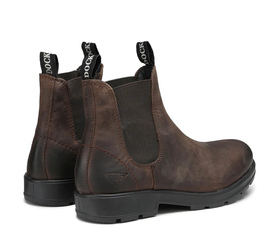 UOMO - JASPER 1302 DARK BROWN- Docksteps