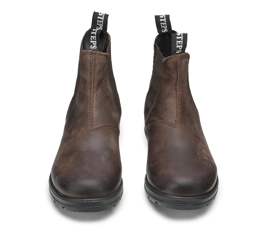 UOMO - JASPER 1302 DARK BROWN- Docksteps